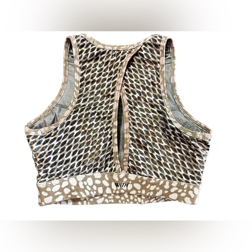 Peloton x WITH collaboration “Riverstone” high neck sports bra - XS​​​​​​​​​ - Picture 9 of 10